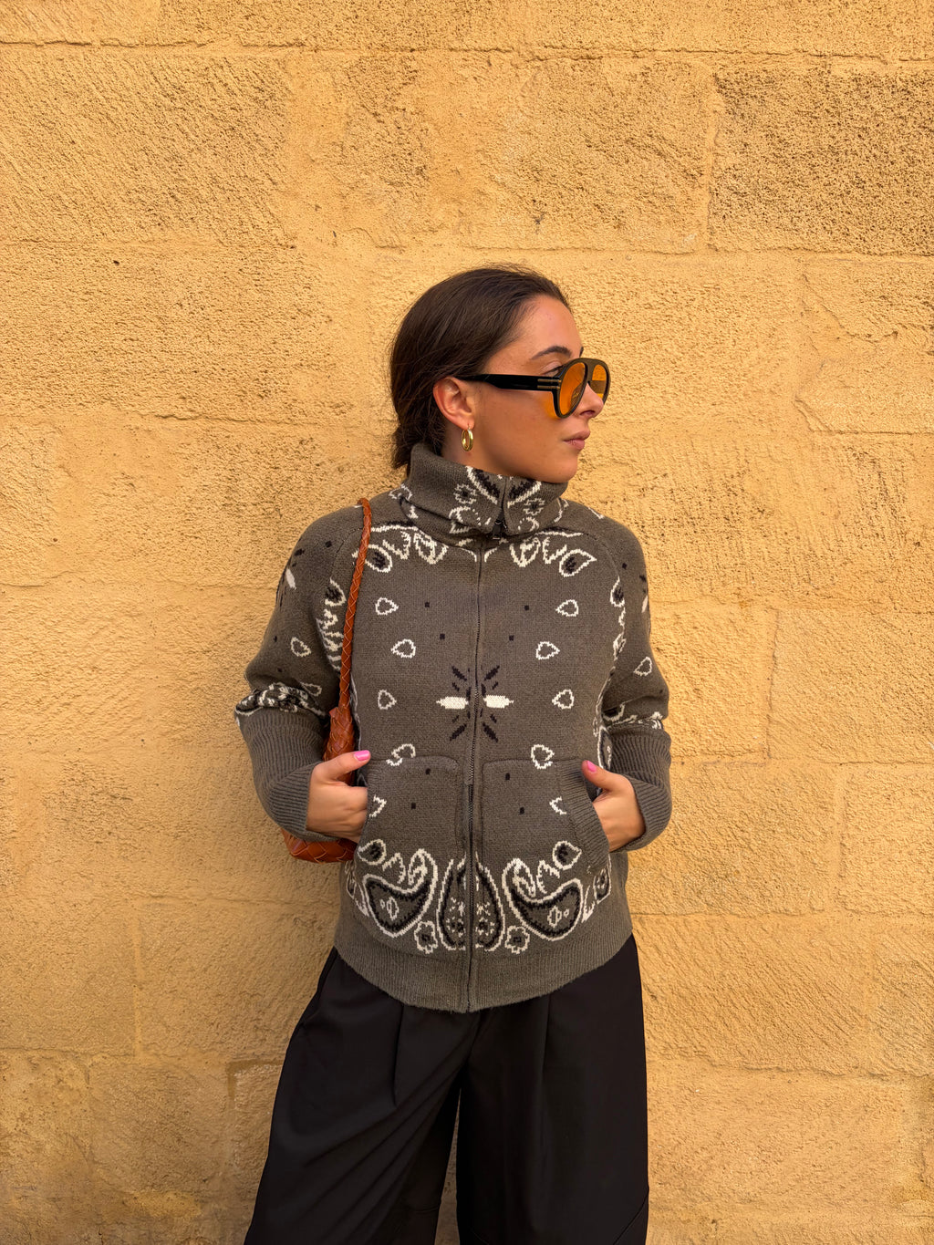 VESTE AVA – KAKI