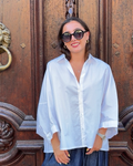 CHEMISE PEINTRE – BLANC