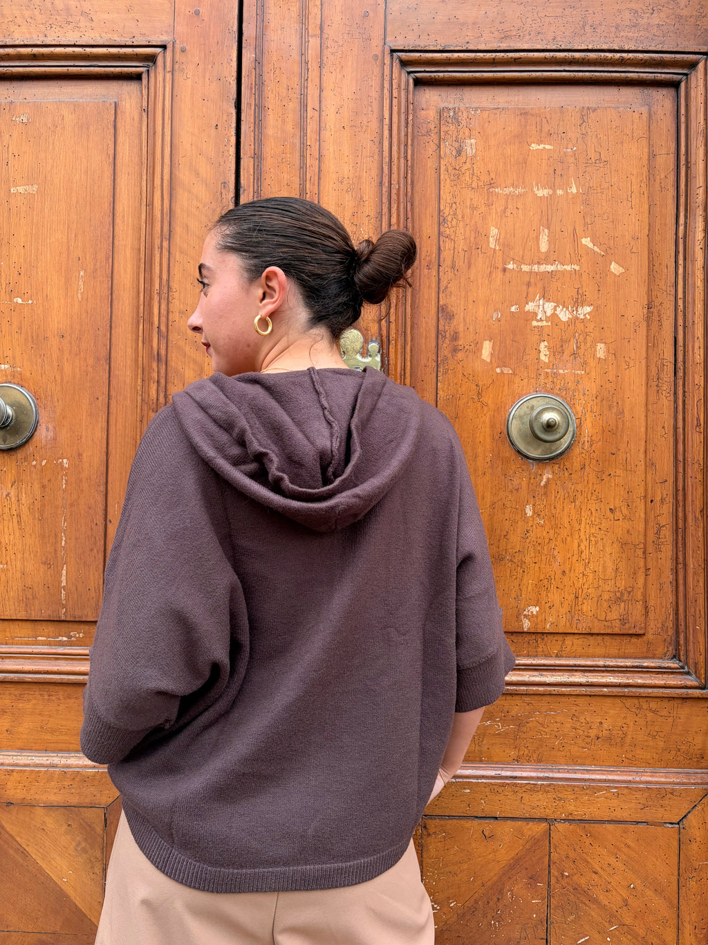 GILET BONNIE – CHOCOLAT