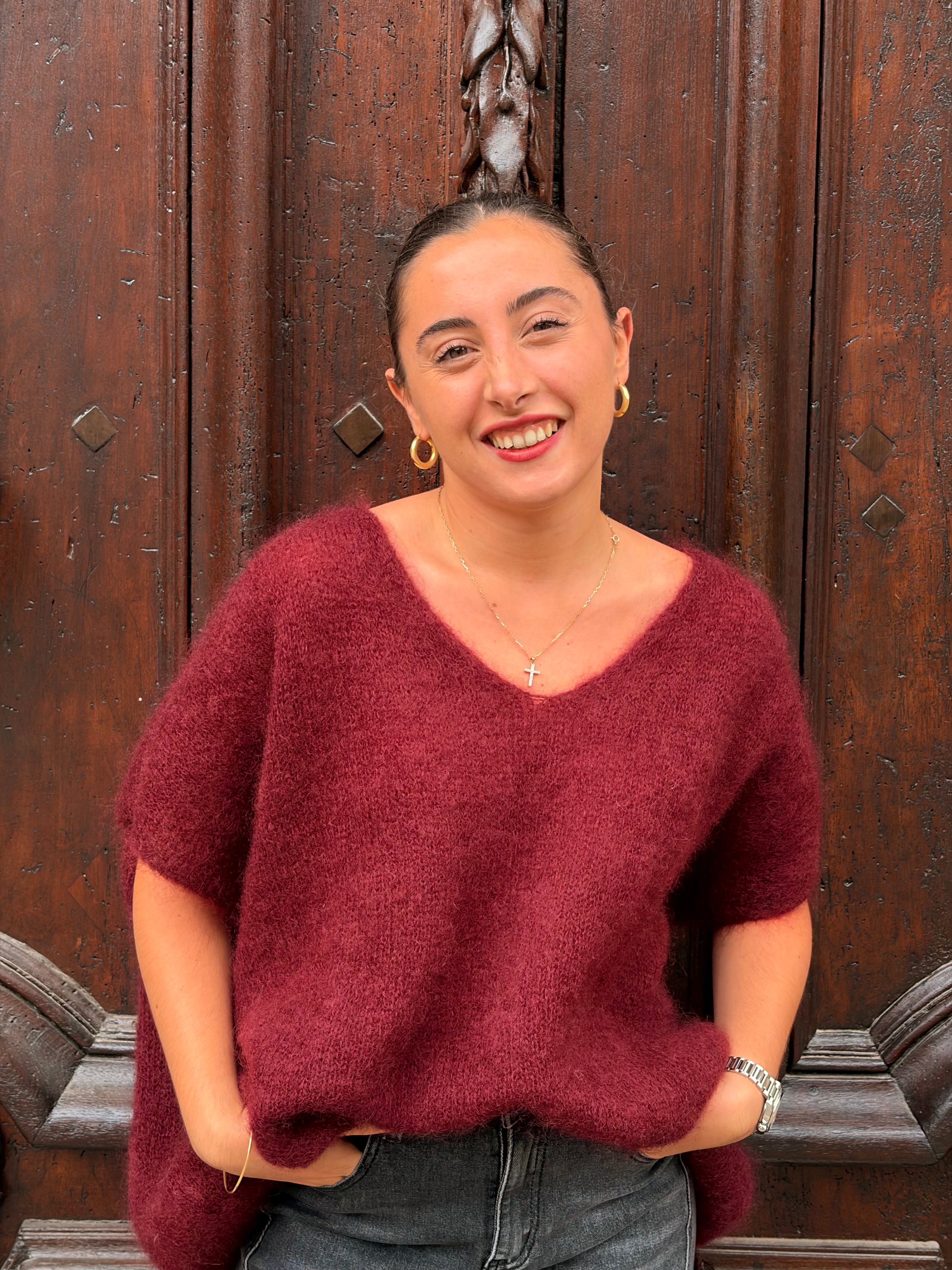 PULL ROMY – BORDEAUX