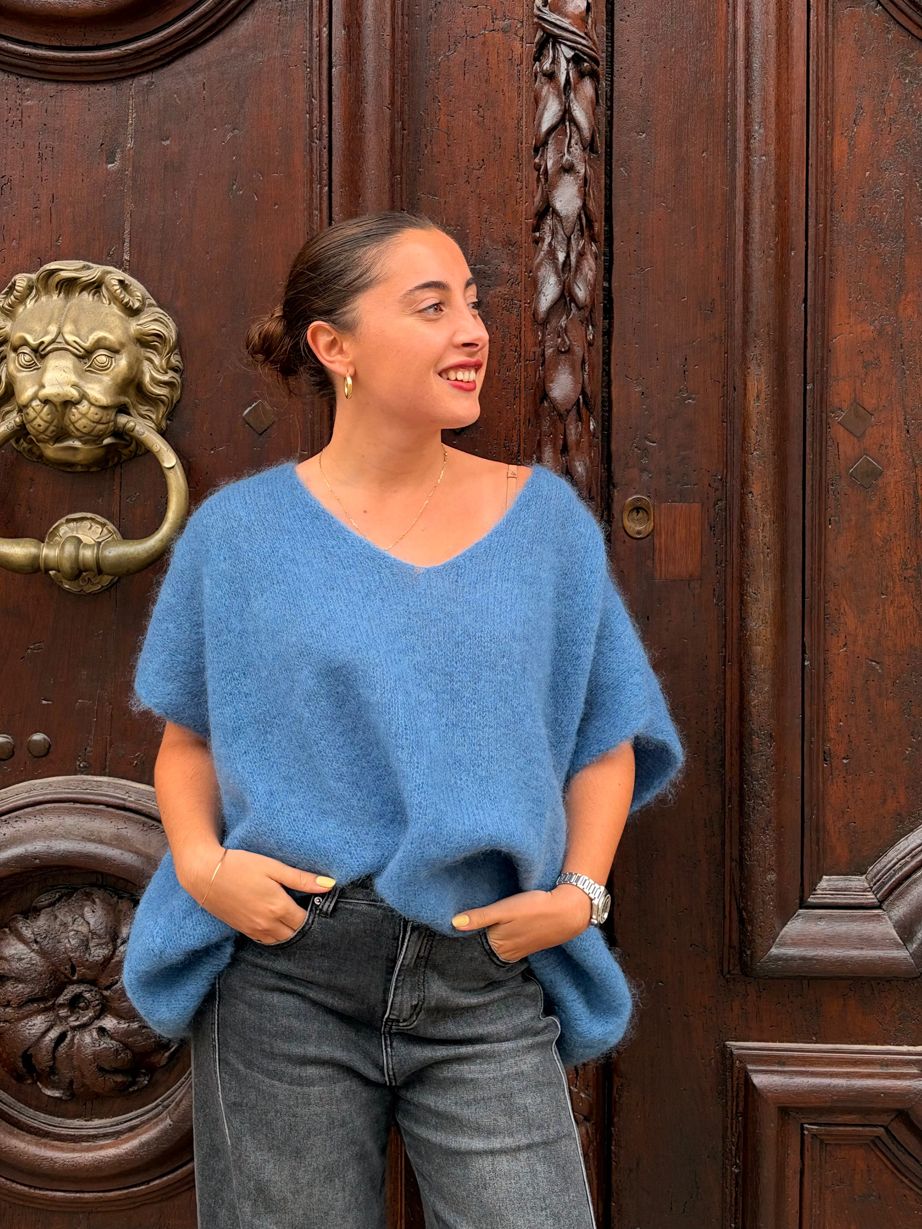 PULL ROMY – BLEU