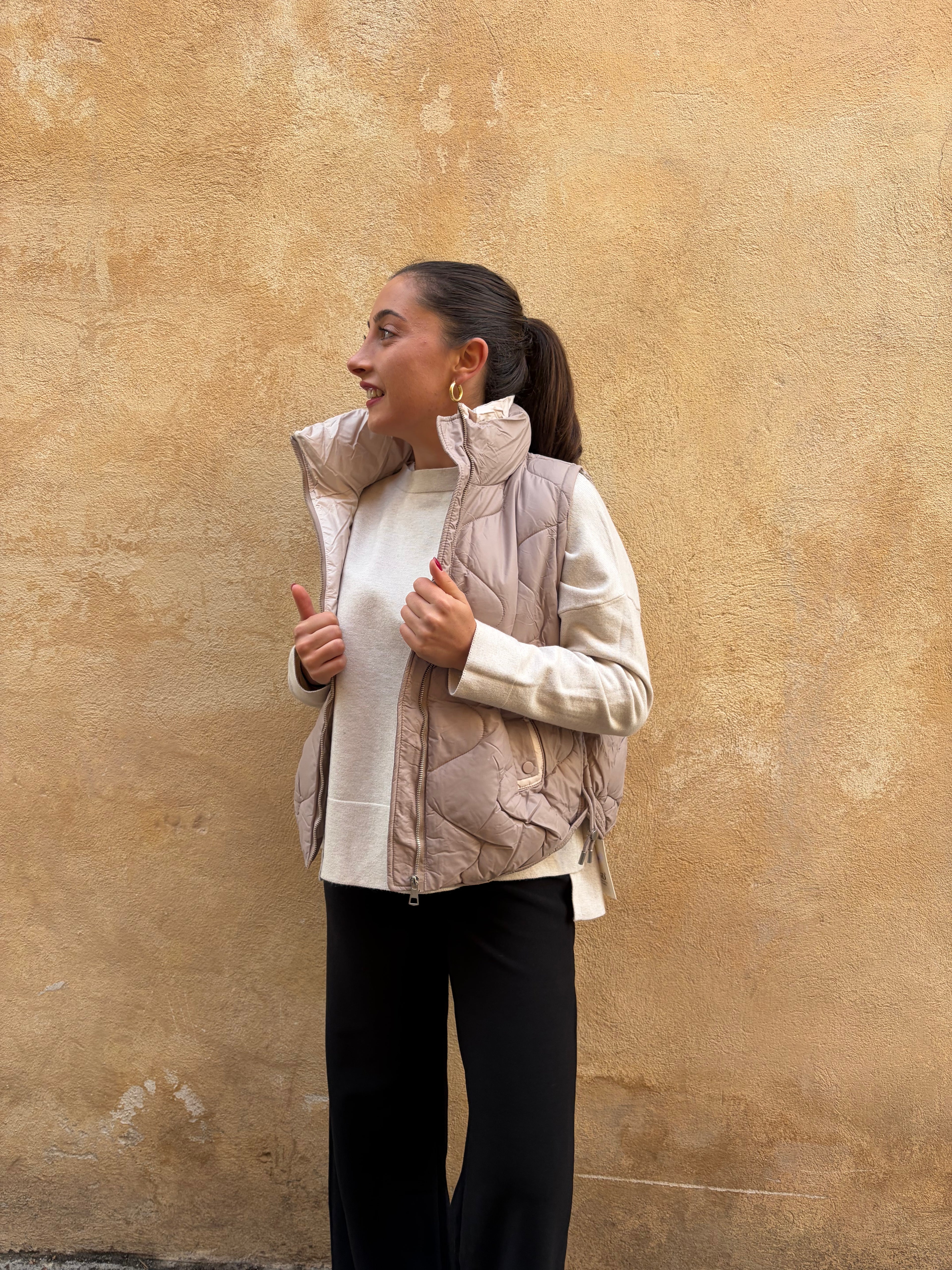 DOUDOUNE MARIA – BEIGE TAUPE