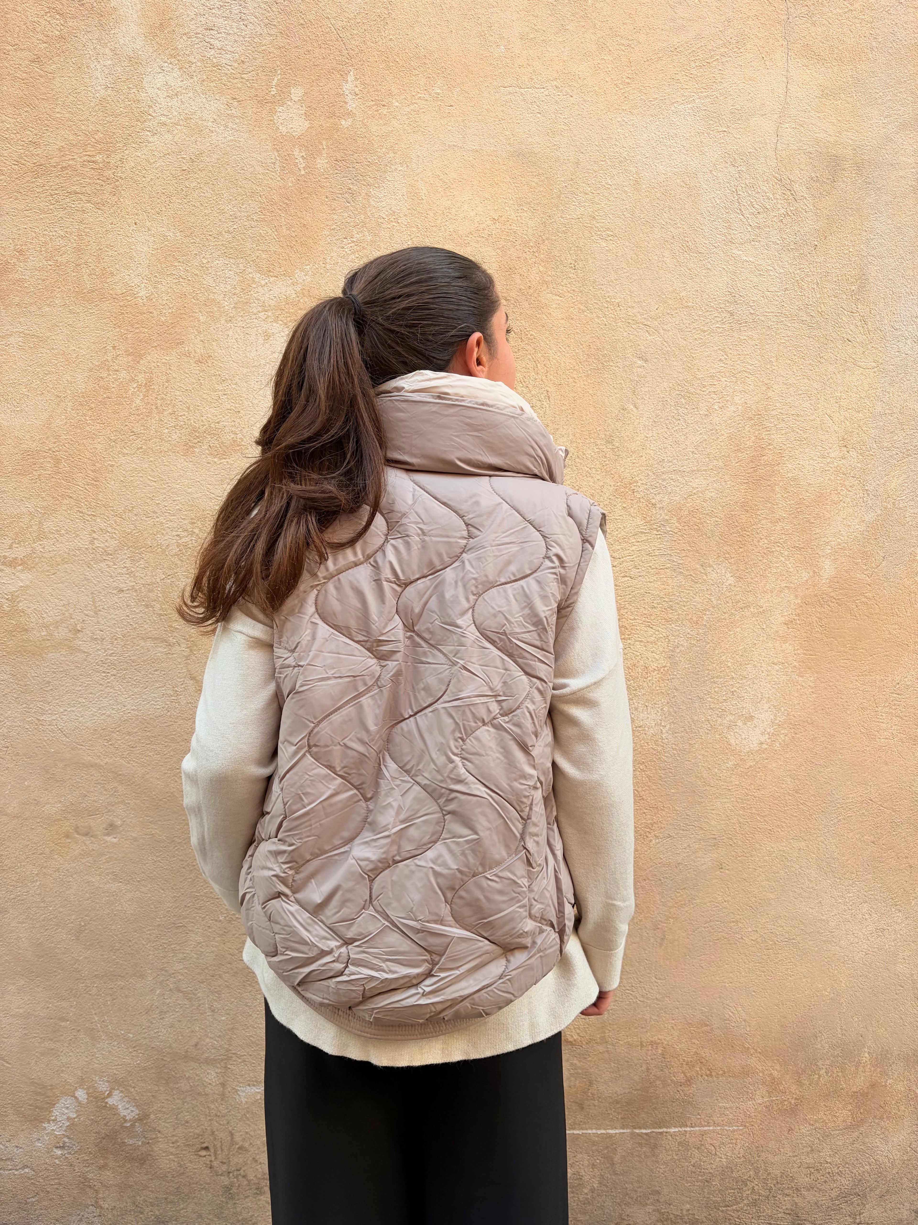 DOUDOUNE MARIA – BEIGE TAUPE